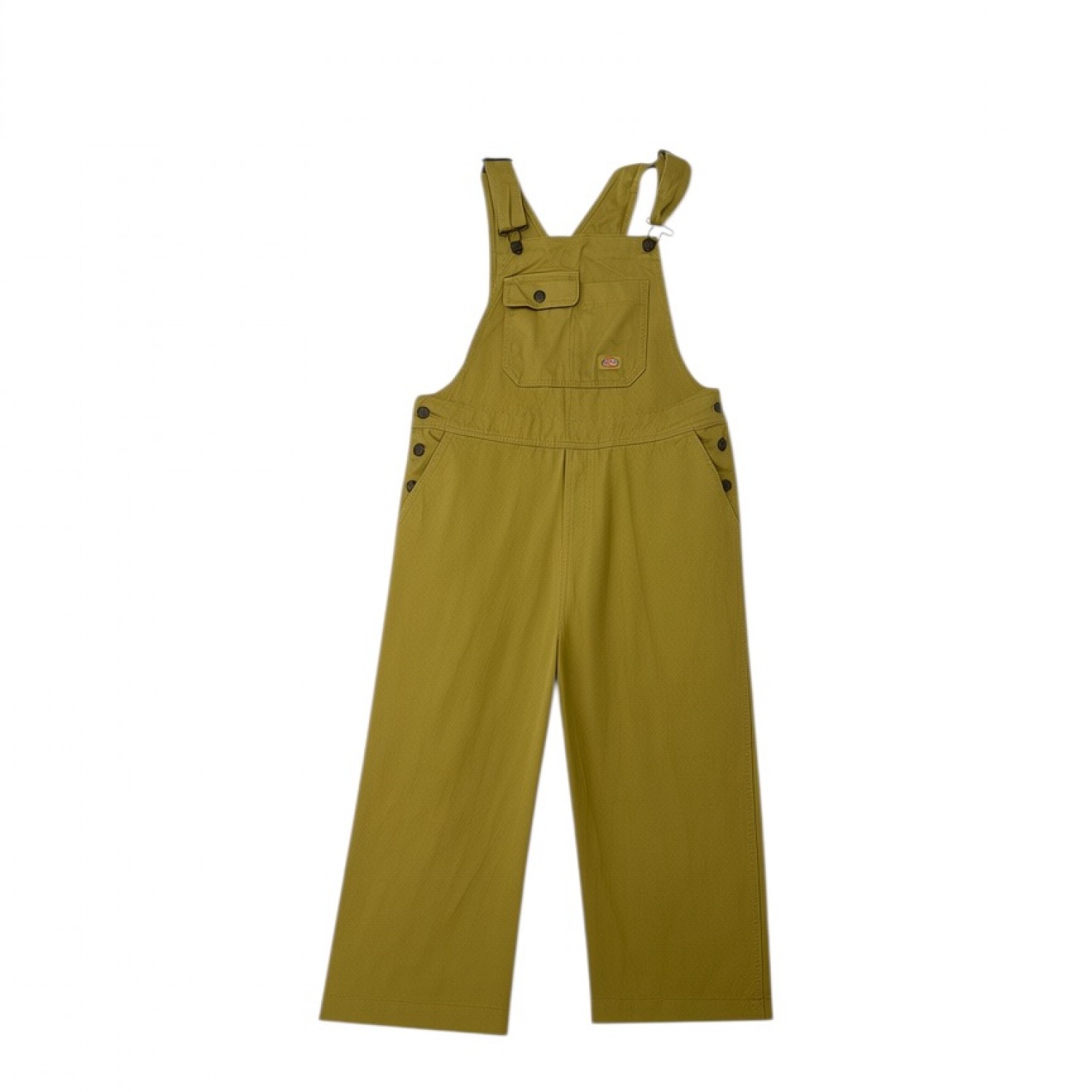 Dickies Olive Green Denim Dungaree Overall